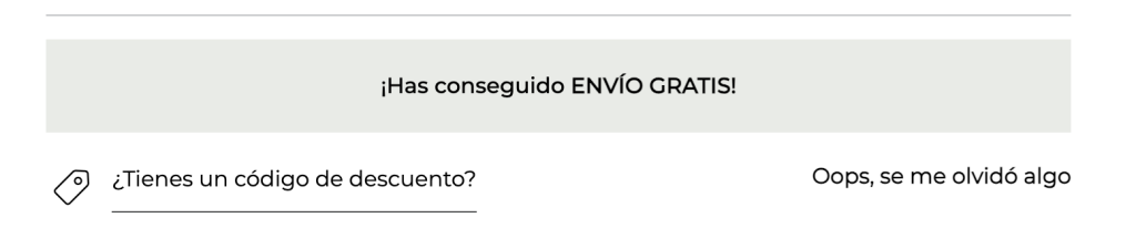 Cómo insertar el cupón descuento de ohgar