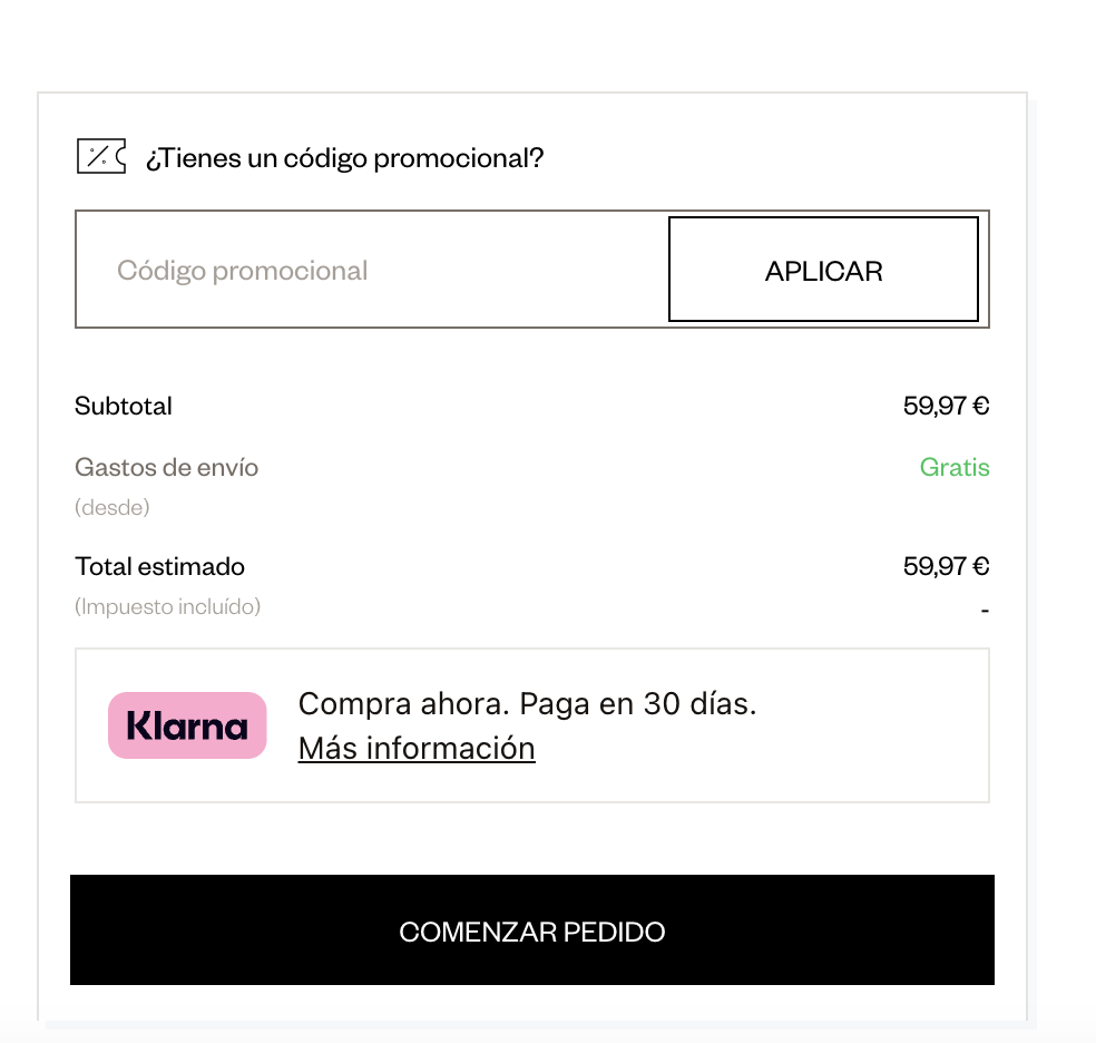 Cómo aplicar el código promocional de Desigual